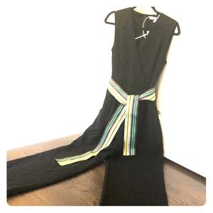 Diane Von Furstenberg jumpsuit with belt